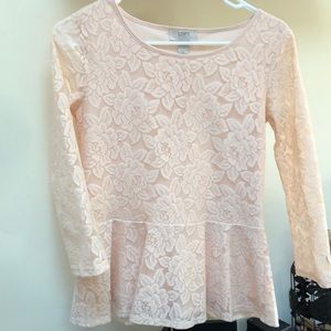 loft XS lace blouse